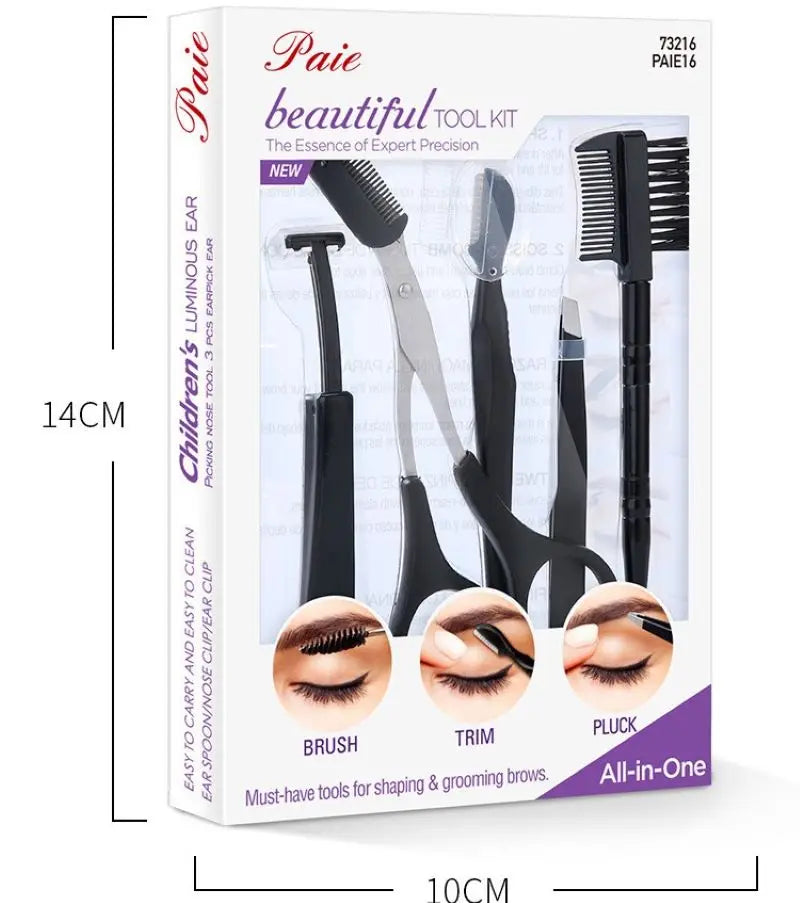 Lustre 5-Piece Brow Grooming Kit