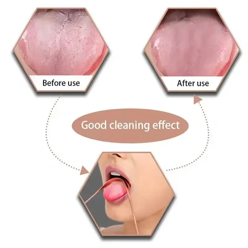 Lustre Pure Copper Tongue Scraper